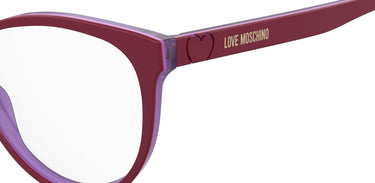 Premium Women Moschino Love Model Eyeglasses: MOL591 - Cherry- SpecSMART Eye Clinic (Zoom View)